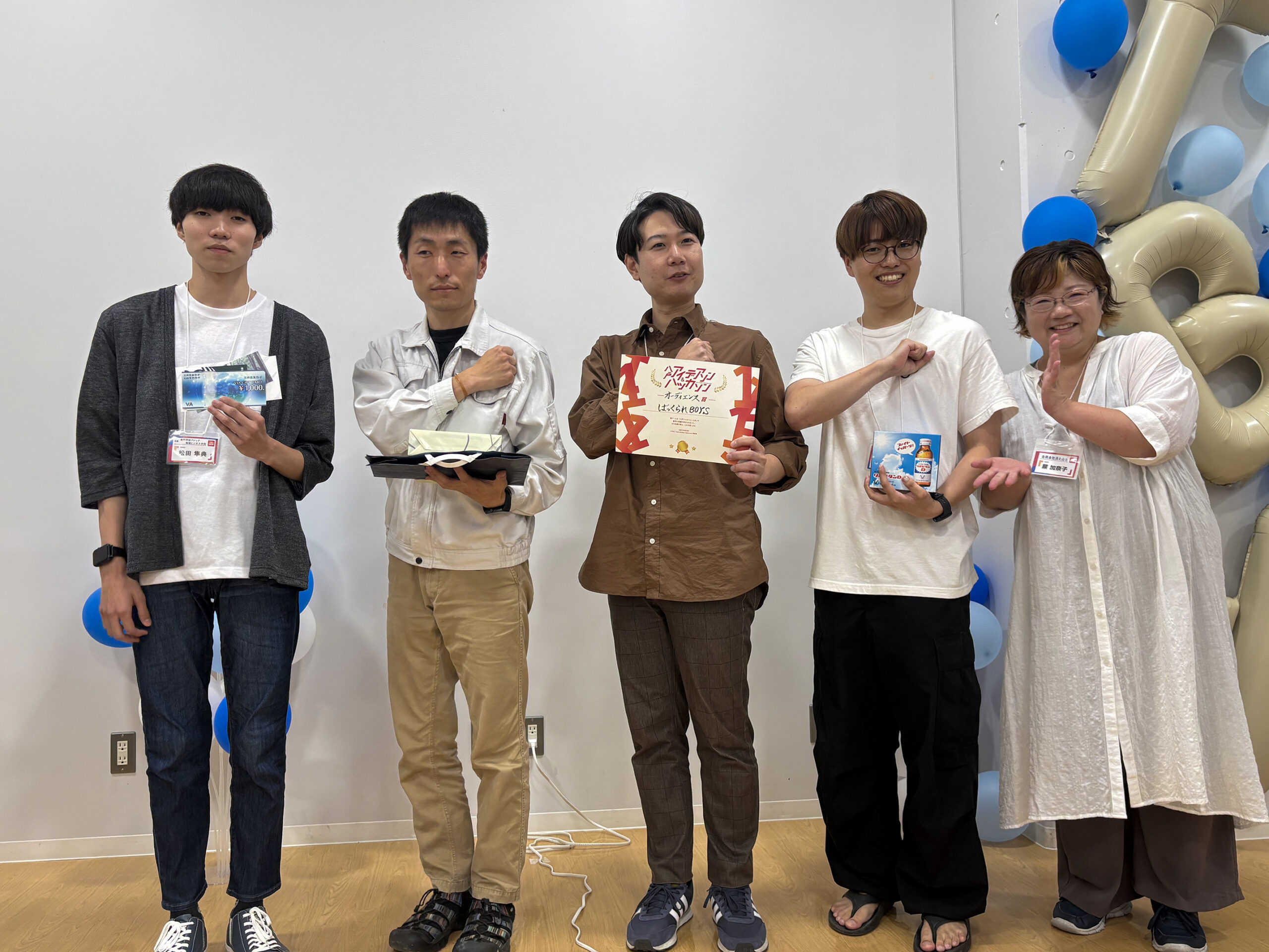 オーディエンス賞・ばっくられBOYS