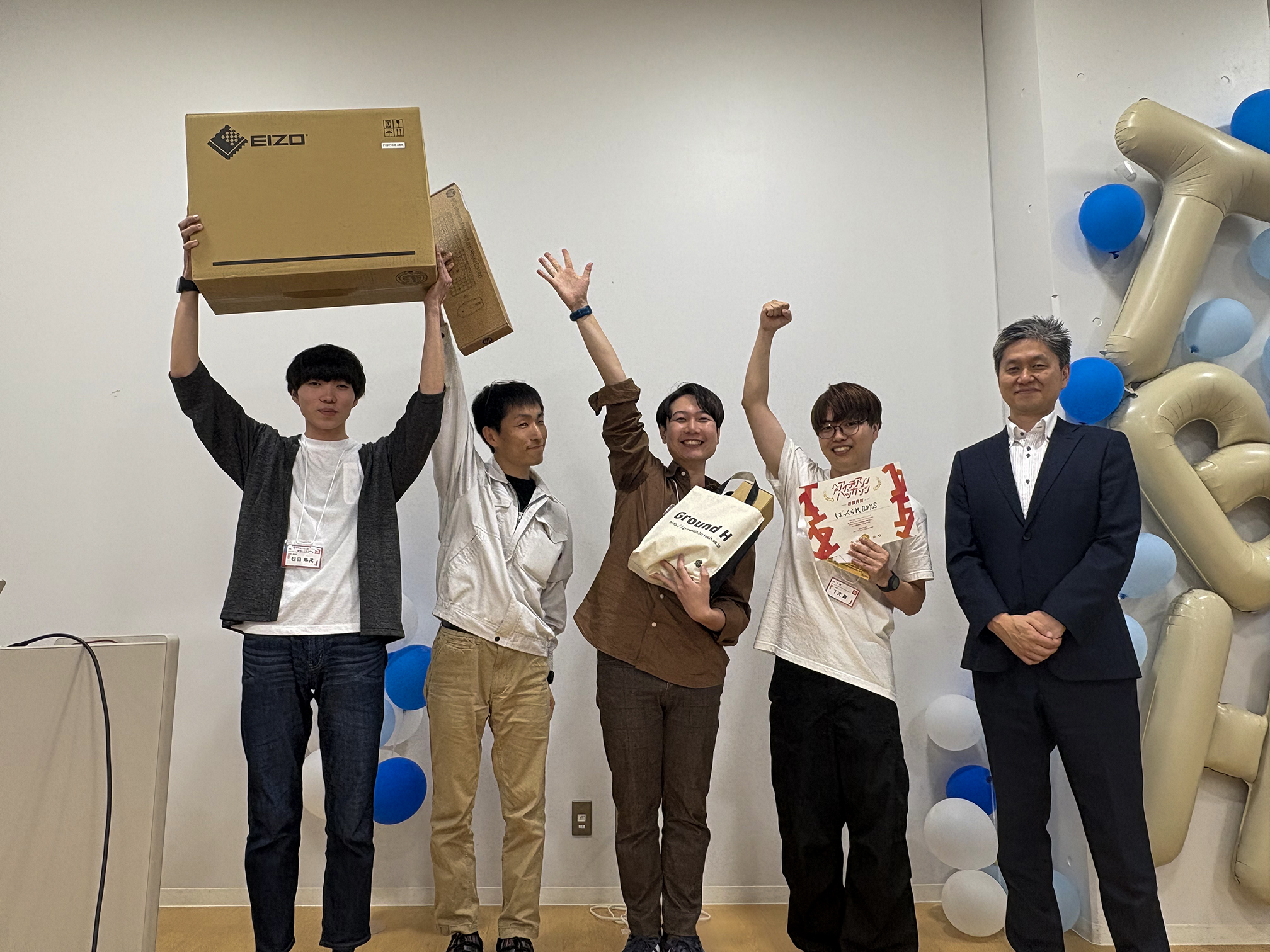 最優秀賞・ばっくられBOYS